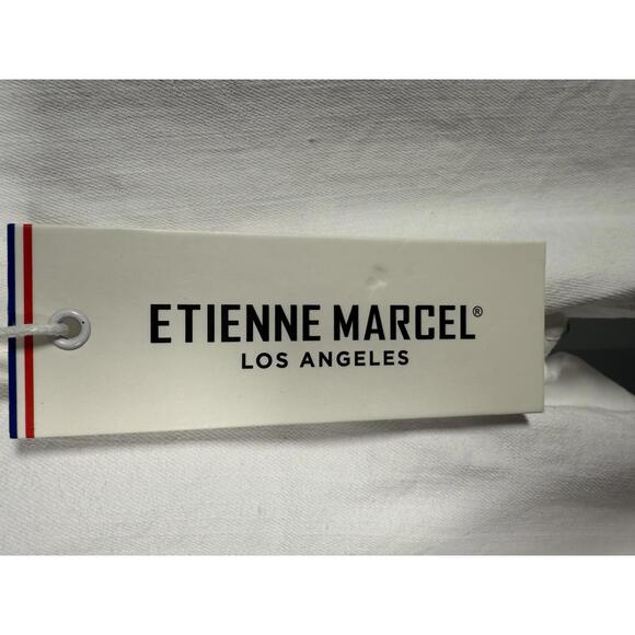 NWT Etienne Marcel White Jeans with Red Zipper Size 26 - Picture 10 of 10